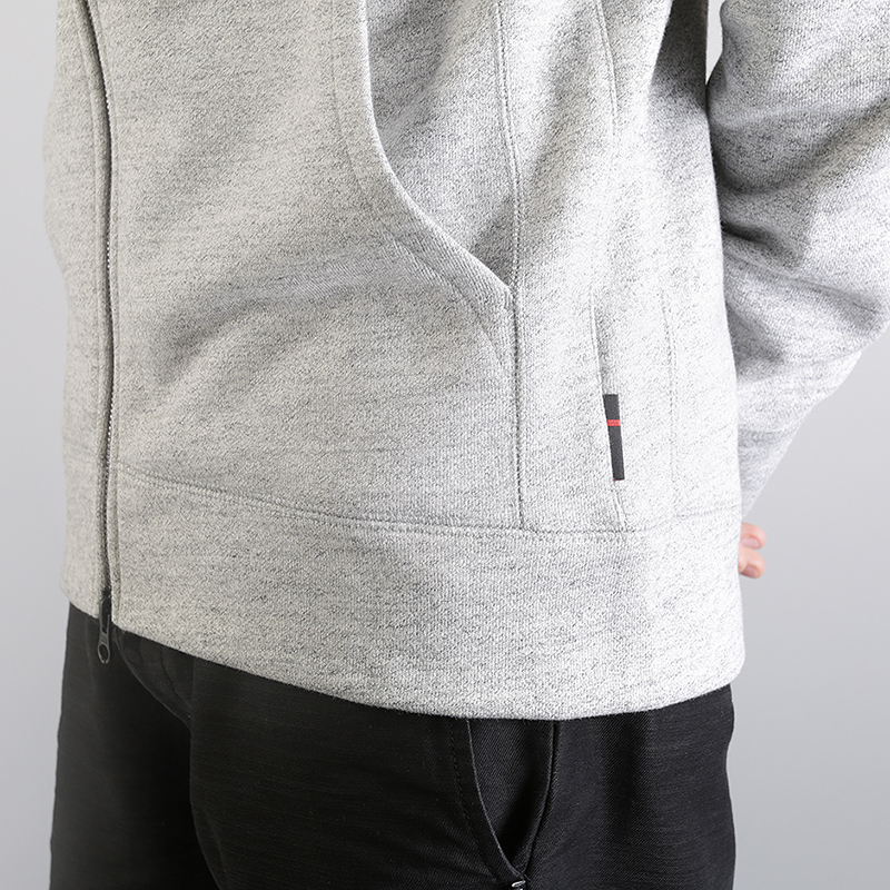 Мужская толстовка Jordan Lifestyle Wings Fleece Full-Zip Hoodie (860196-063)  - цена, описание, фото 4